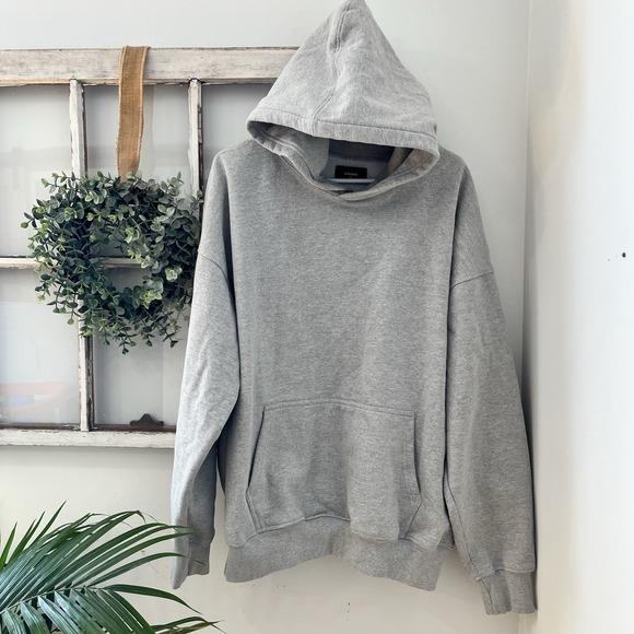 Hours Other - HOURS Hoodie Sweatshirt Mens XL Gray Pullover Fleece Heavyweight Hooded